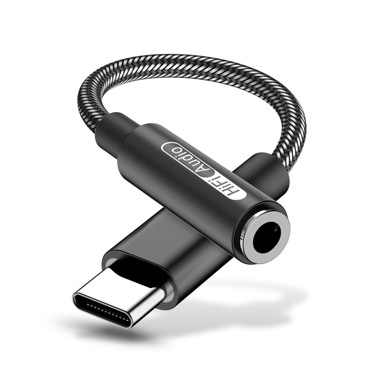 Type C to 3.5mm Female Headphone Jack HiFi audio Adapter USB C to Aux Audio Dongguan youlike electronics Ltd HiFi 32bit/384kHz audio adapter laptop iPhone MacBook audio adapter OEM ODM factory manufacture supplier