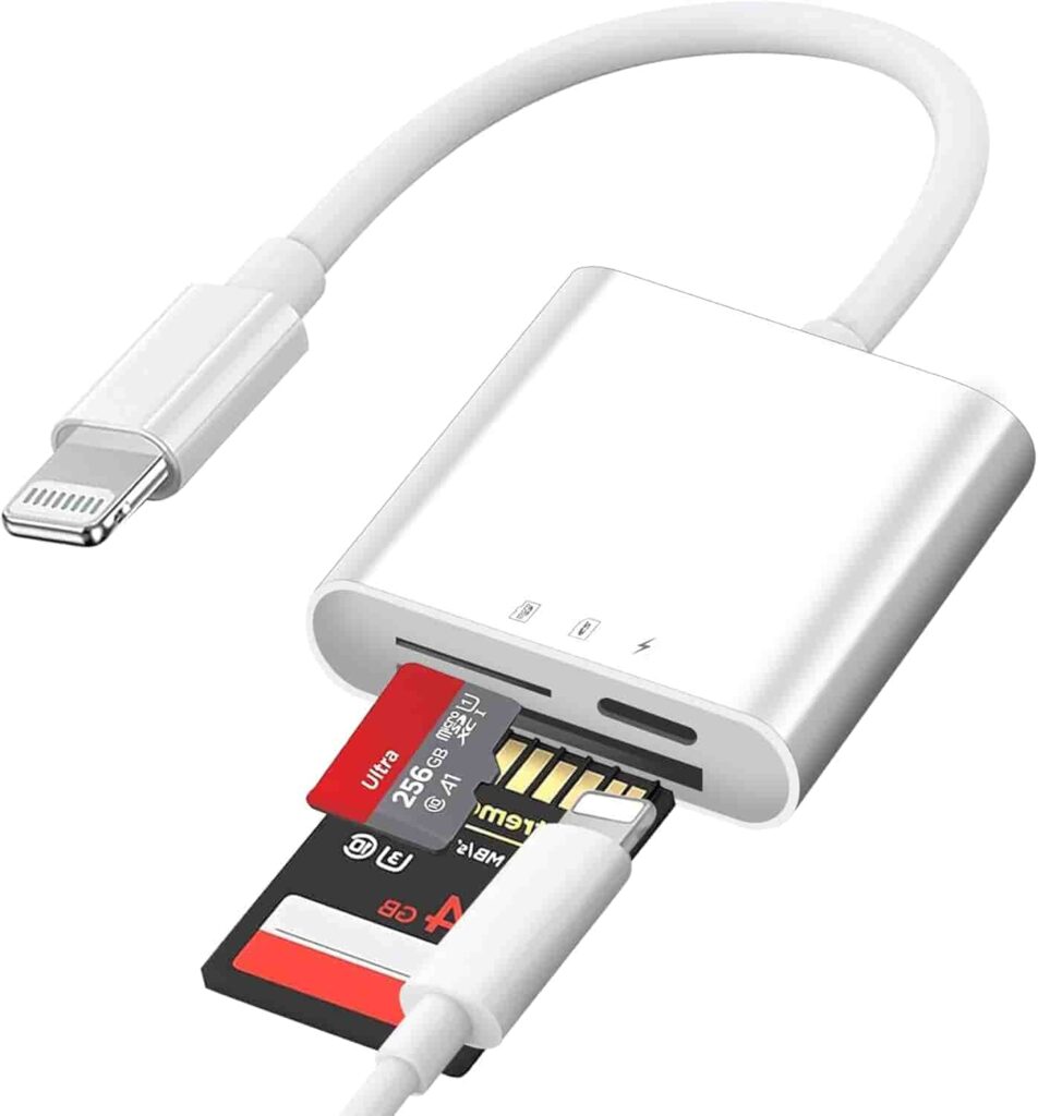 ODM private label 3 in 1 Lightning charging memory card reader manufacturer China, stable bulk order support, competitive factory price for long-term overseas bulk buyers