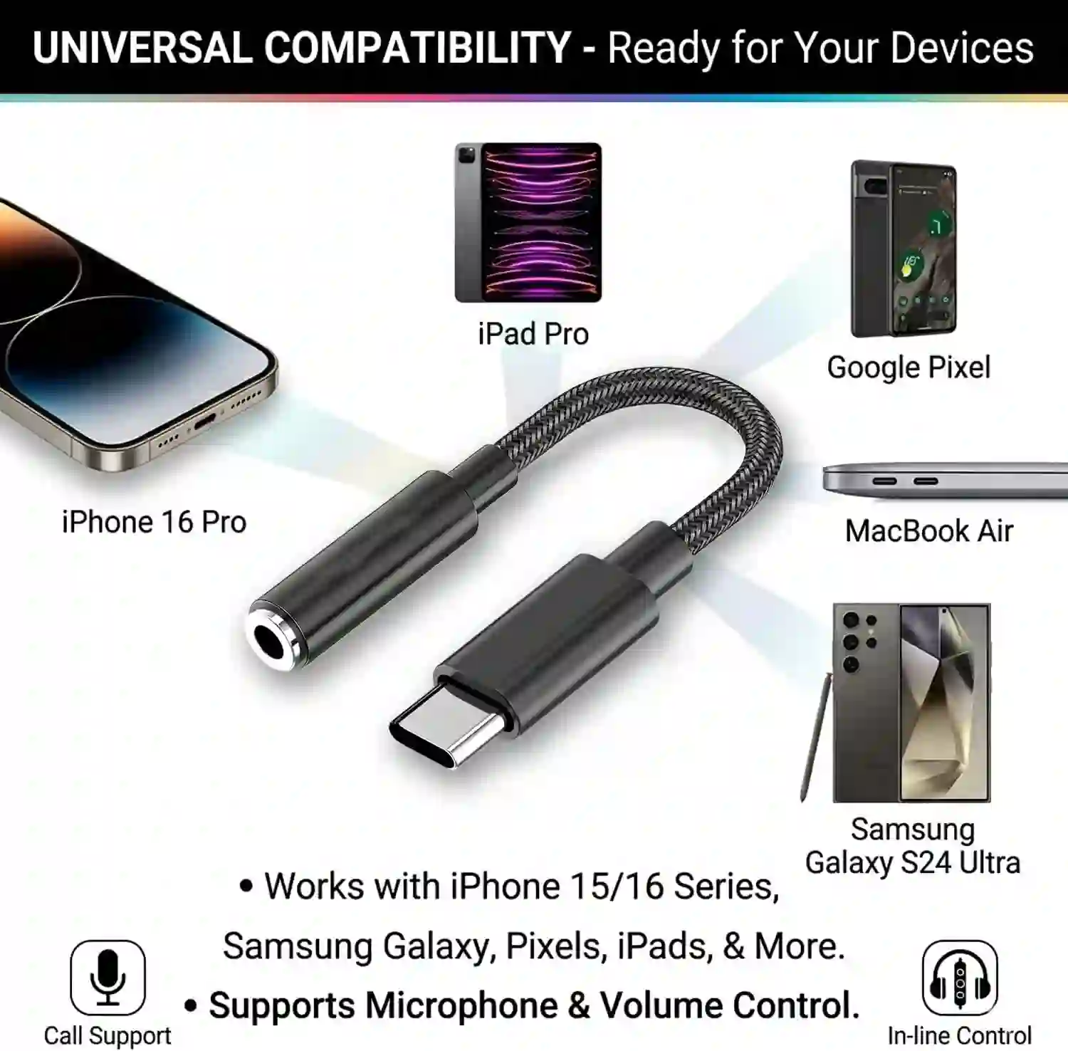 USB C to Headphone Jack 3.5mm TRRS Aux Cable,HiFi audio adapter 384kHz/32bit China factory manufacturer and reliable supplier from Dongguan youlike electronics factory Hi-Res 32bit/384KHz Type C Aux Dongle